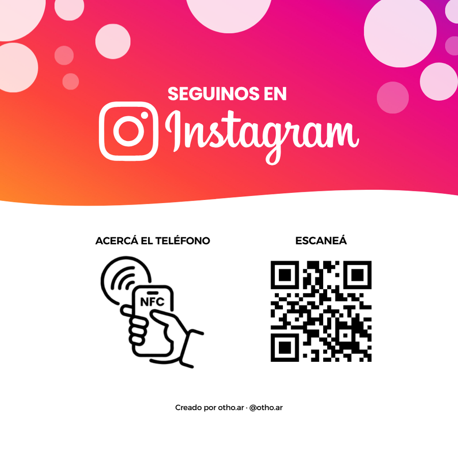 Placa OTHO para Instagram